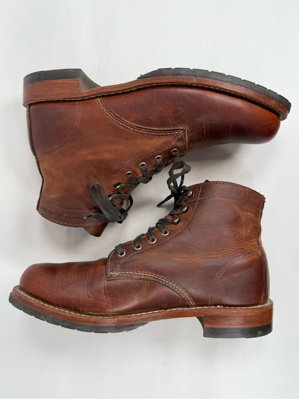 Men's Wolverine 1000-Mile Boots Horween Leather Size 9.5 D W40049 Made In USA